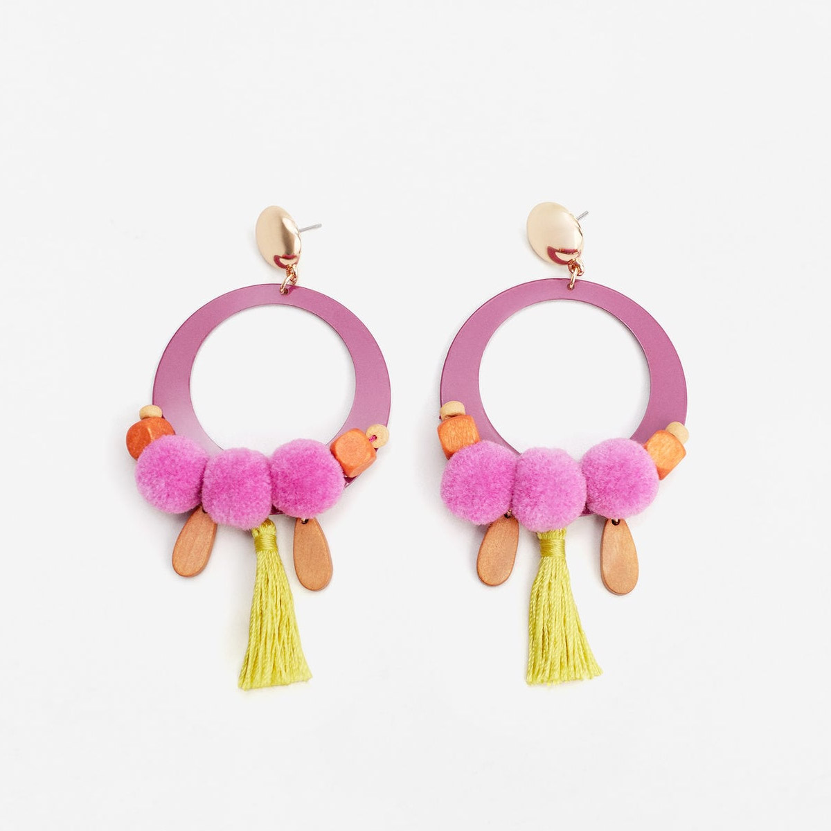 Bead Loop Earrings